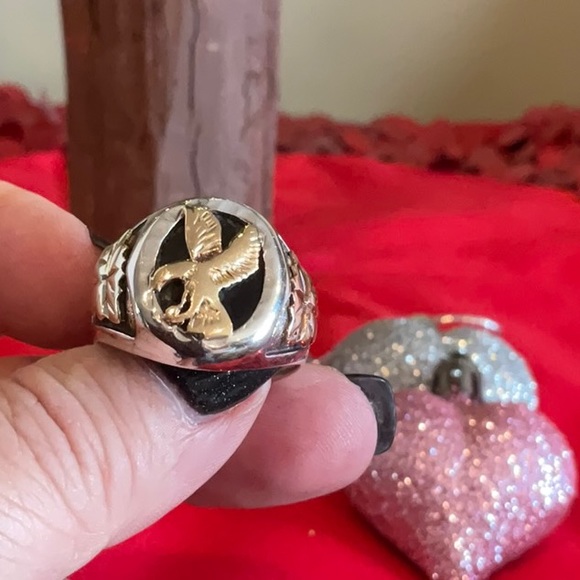 Mens Ring - Frontier Collection - Mt Rushmore Black Hills Gold - Picture 5 of 6